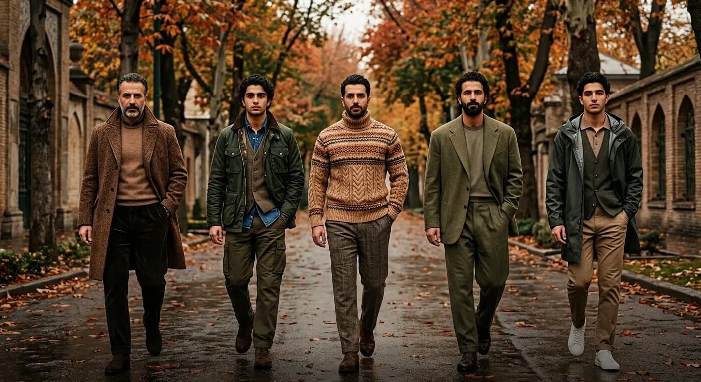 ۵ استایل مردانه برای پاییز ۱۴۰۵